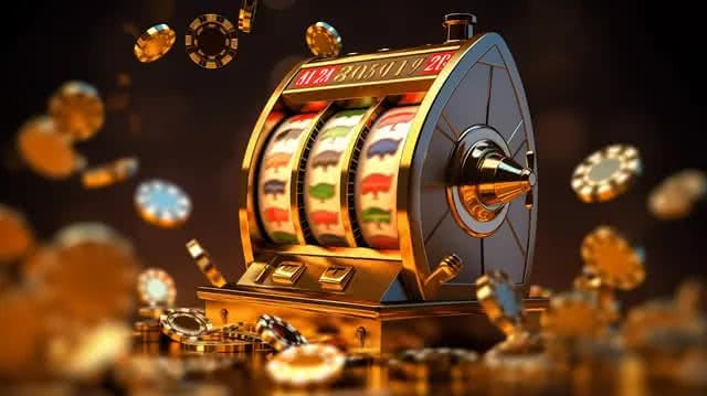 ph22 website image 192 showing pngtree realistic 3d slot machine with flying chips and dice in online image 3905106